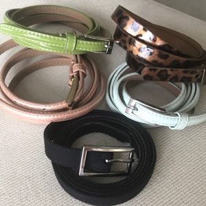 Belts all plus size 4 for $8 total see below
